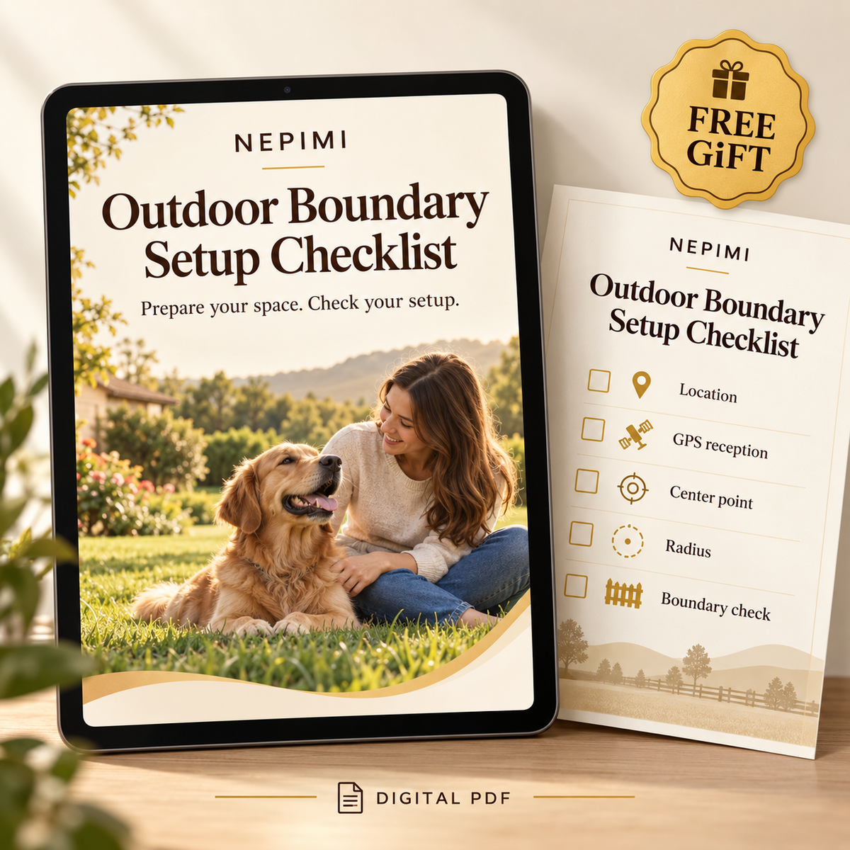 Outdoor Boundary Setup Checklist PDF