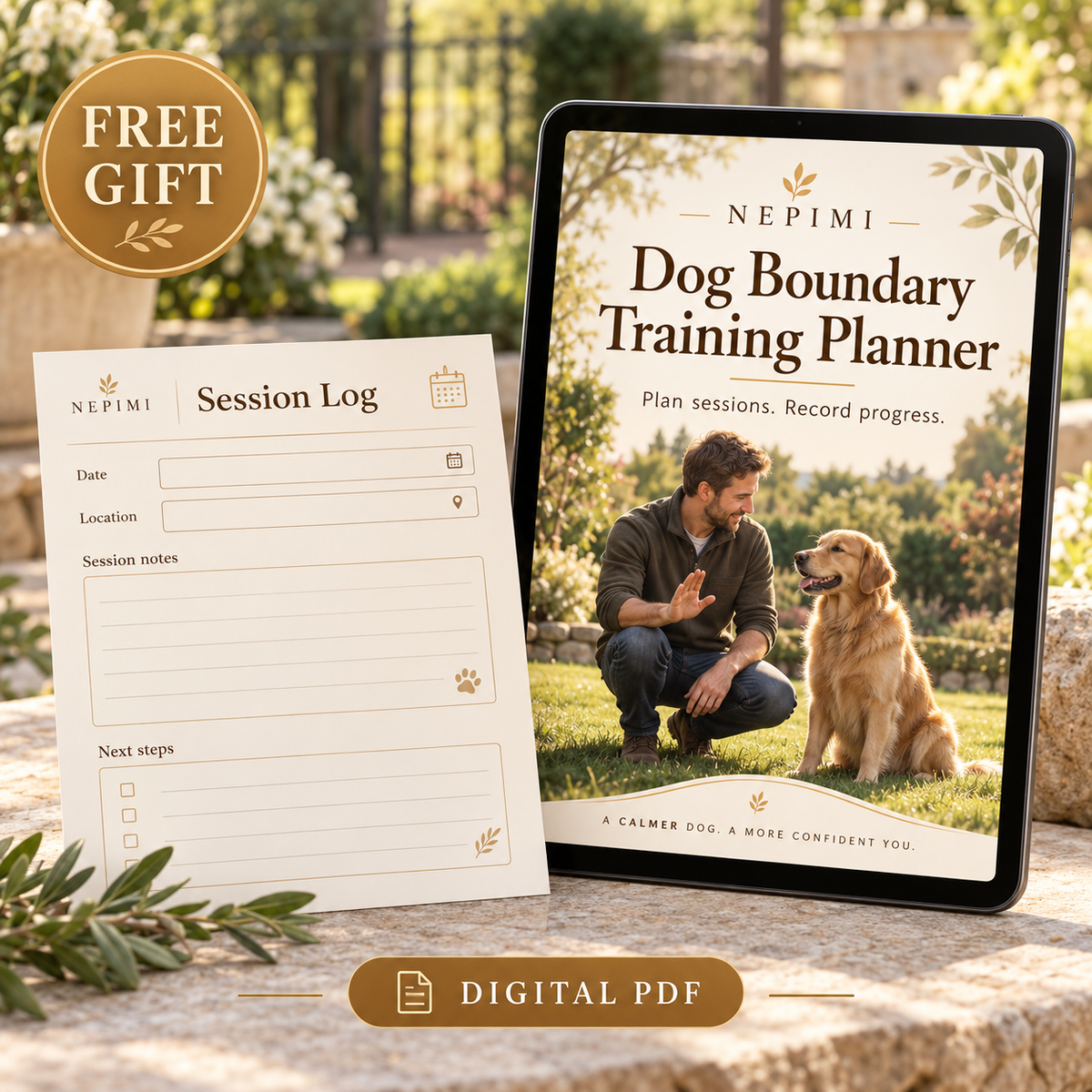 Dog Boundary Training Planner PDF