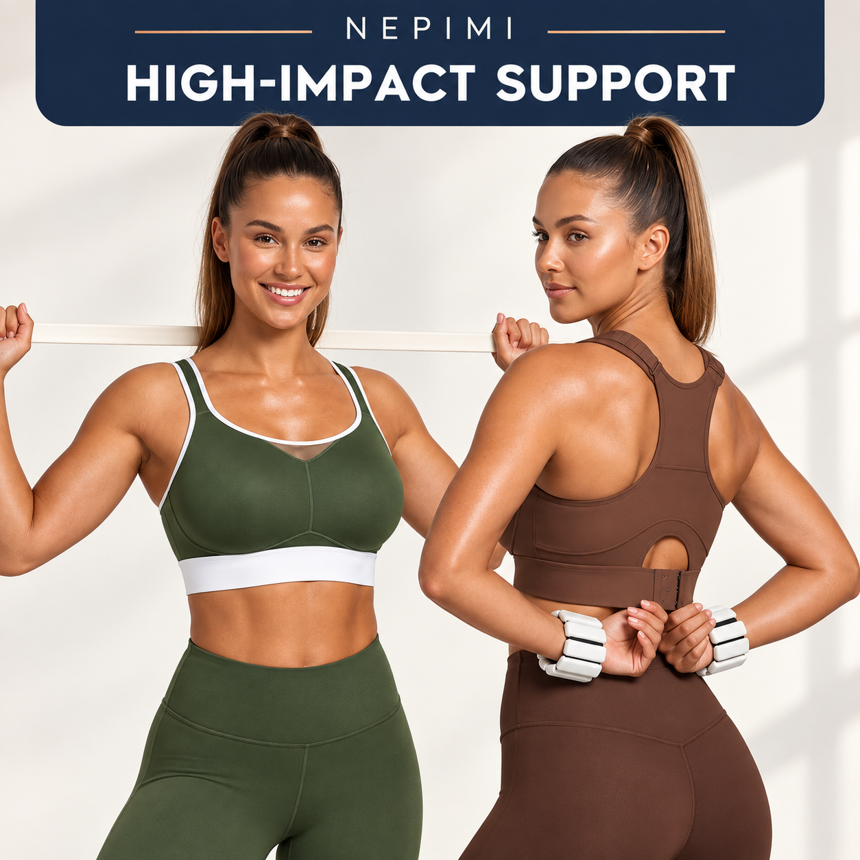 NEPIMI FlexLift High-Impact Sports Bra
