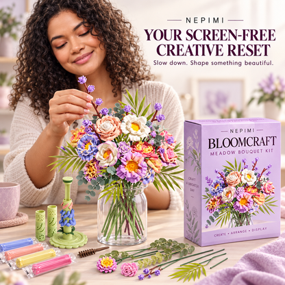 NEPIMI BloomCraft Meadow Bouquet Kit