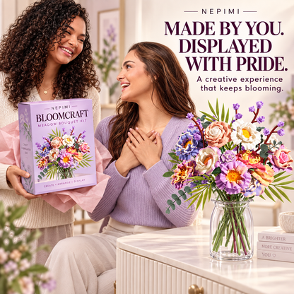 NEPIMI BloomCraft Meadow Bouquet Kit