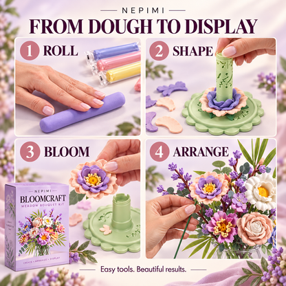 NEPIMI BloomCraft Meadow Bouquet Kit