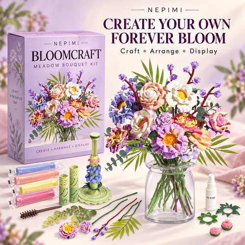 NEPIMI BloomCraft Meadow Bouquet Kit