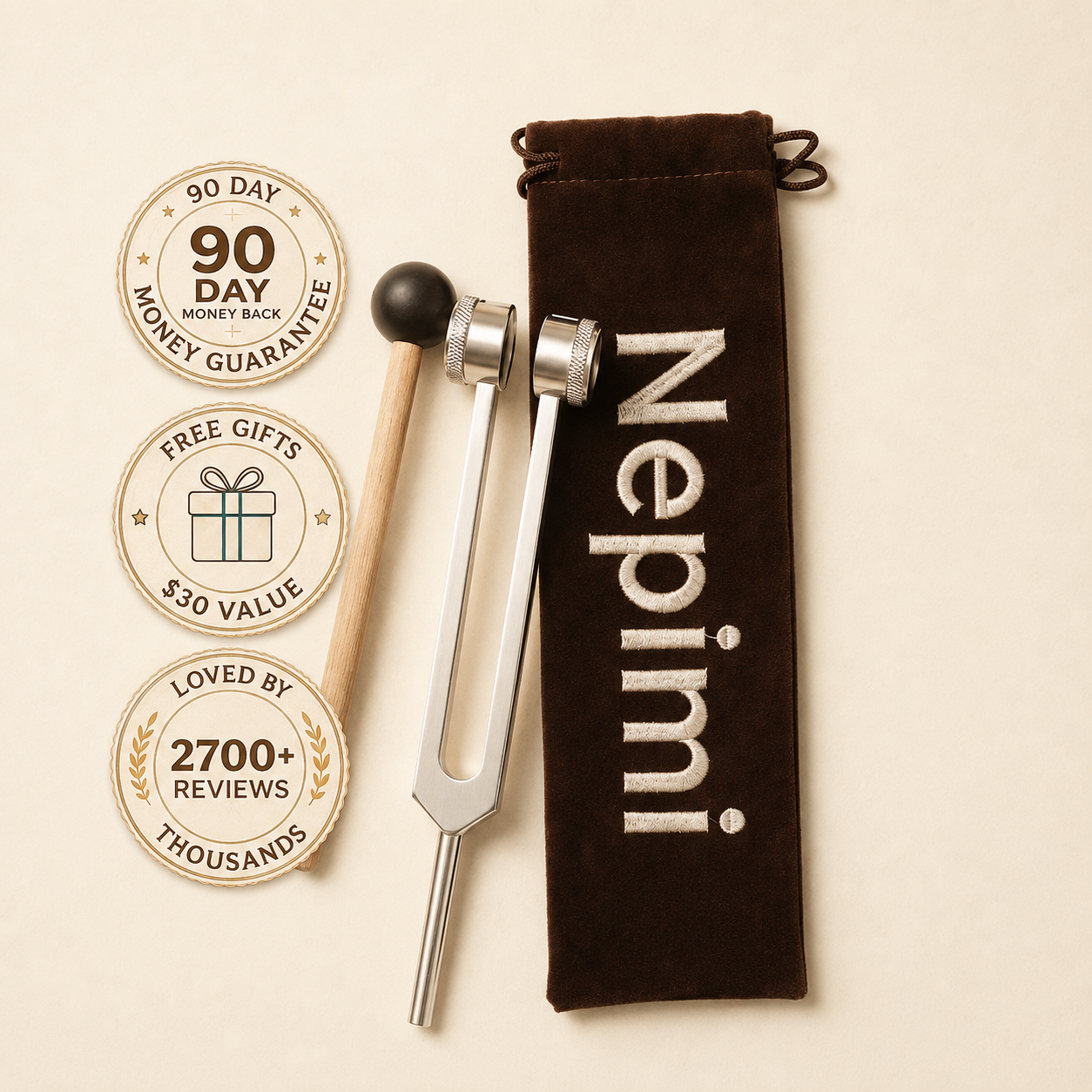 Nepimi 128 Hz Tuning Fork