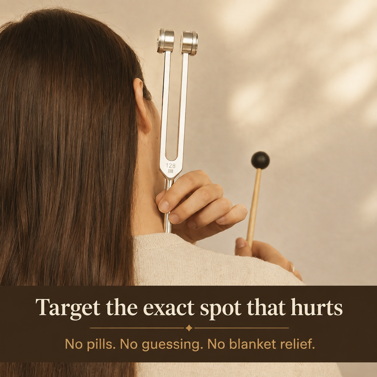 Nepimi 128 Hz Tuning Fork