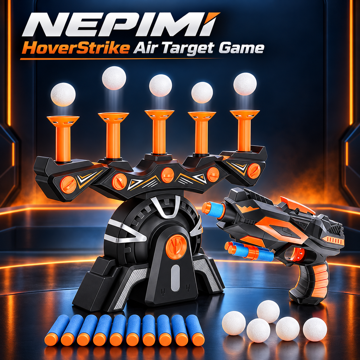 NEPIMI HoverStrike Air Target Game
