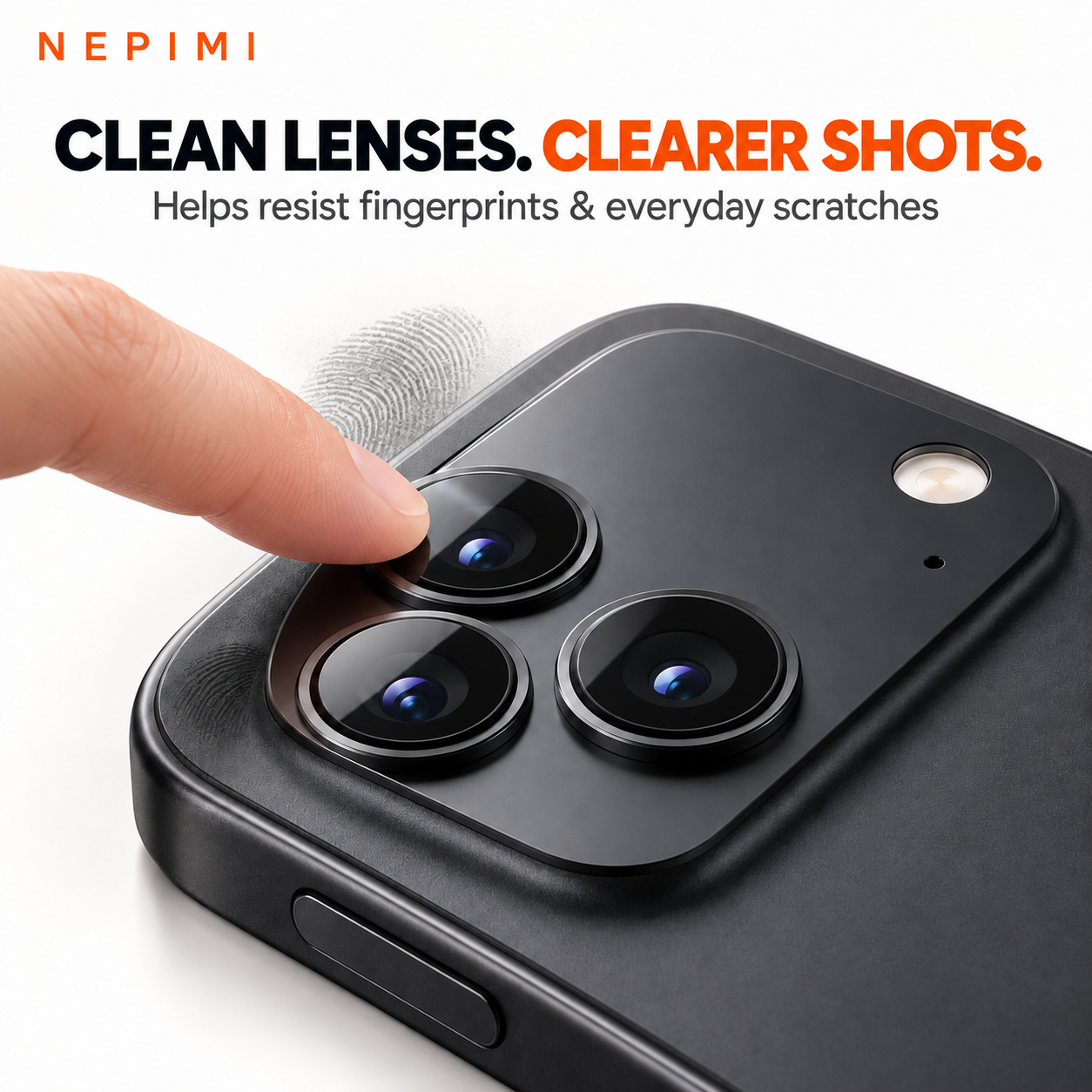 NEPIMI One‑Piece Camera Shield