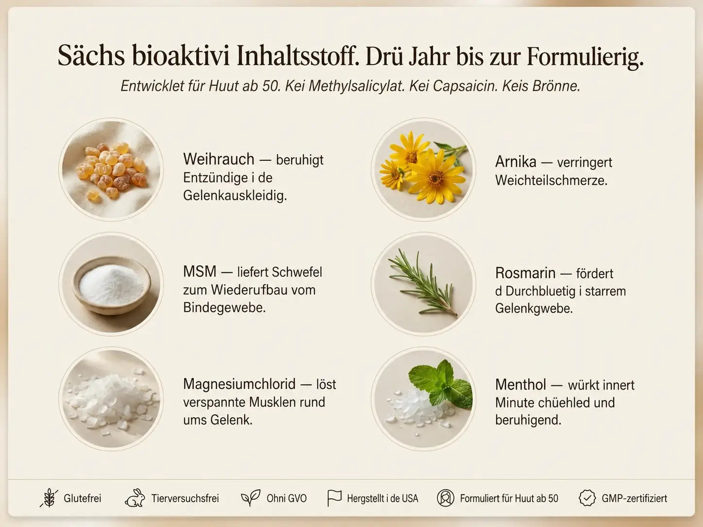Nepimi | Tiefenwirksame Beruhigungscreme für Gelenke (Swiss German)