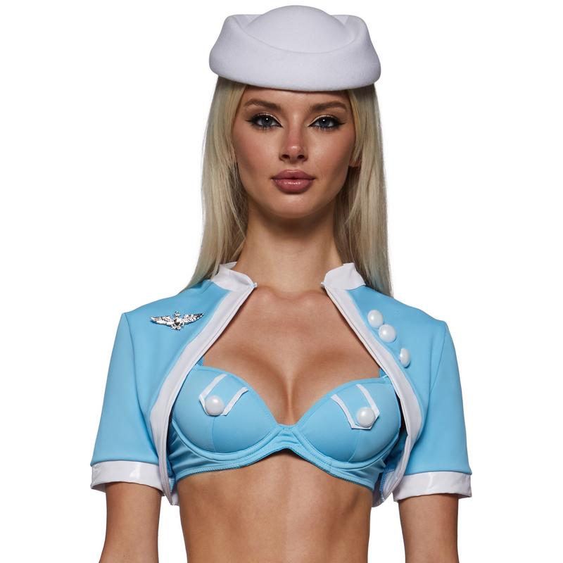 Y2K Flight Attendant Costume