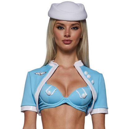Y2K Flight Attendant Costume