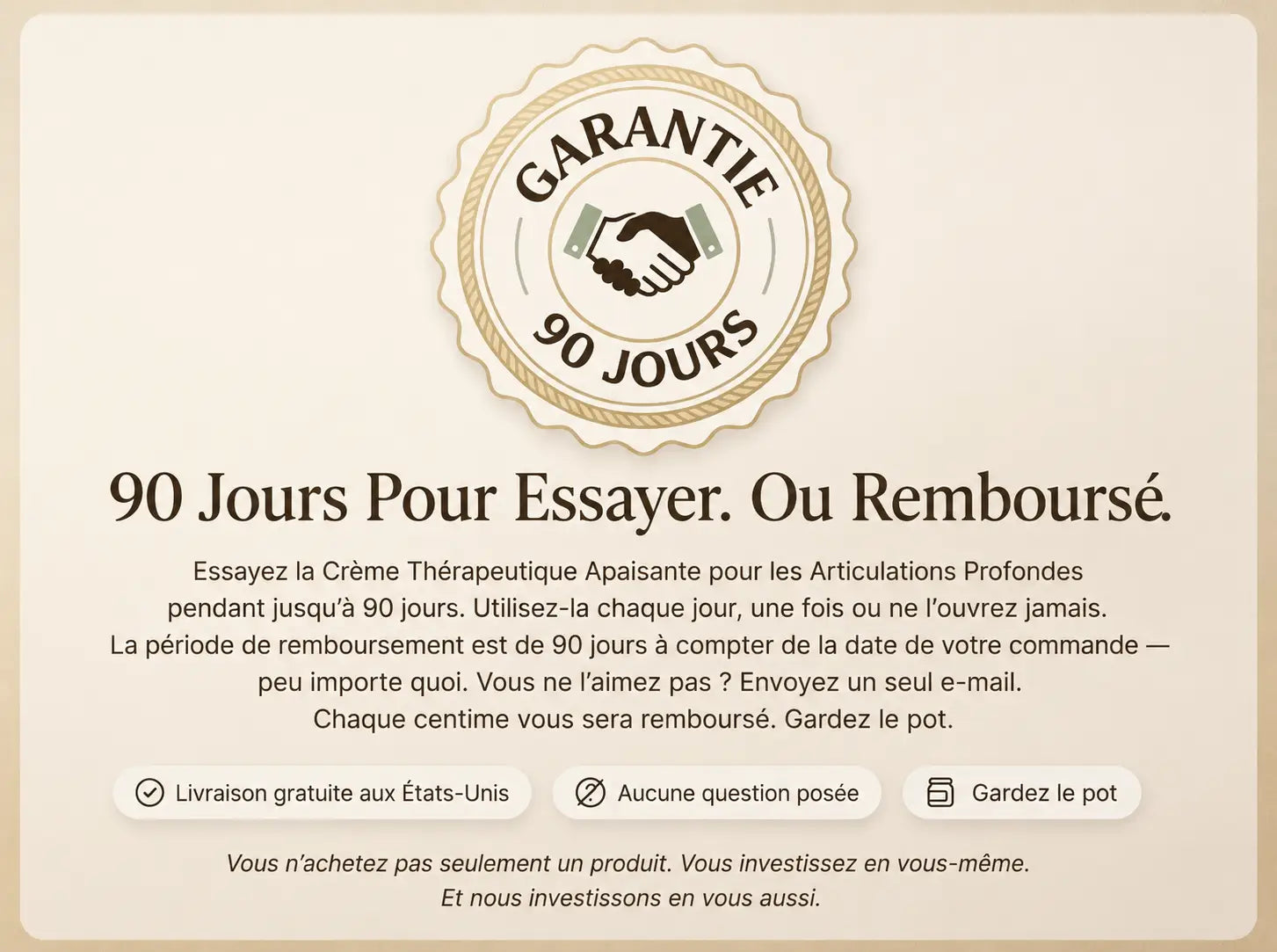 Nepimi | Crème thérapeutique apaisante pour les articulations (Canada)