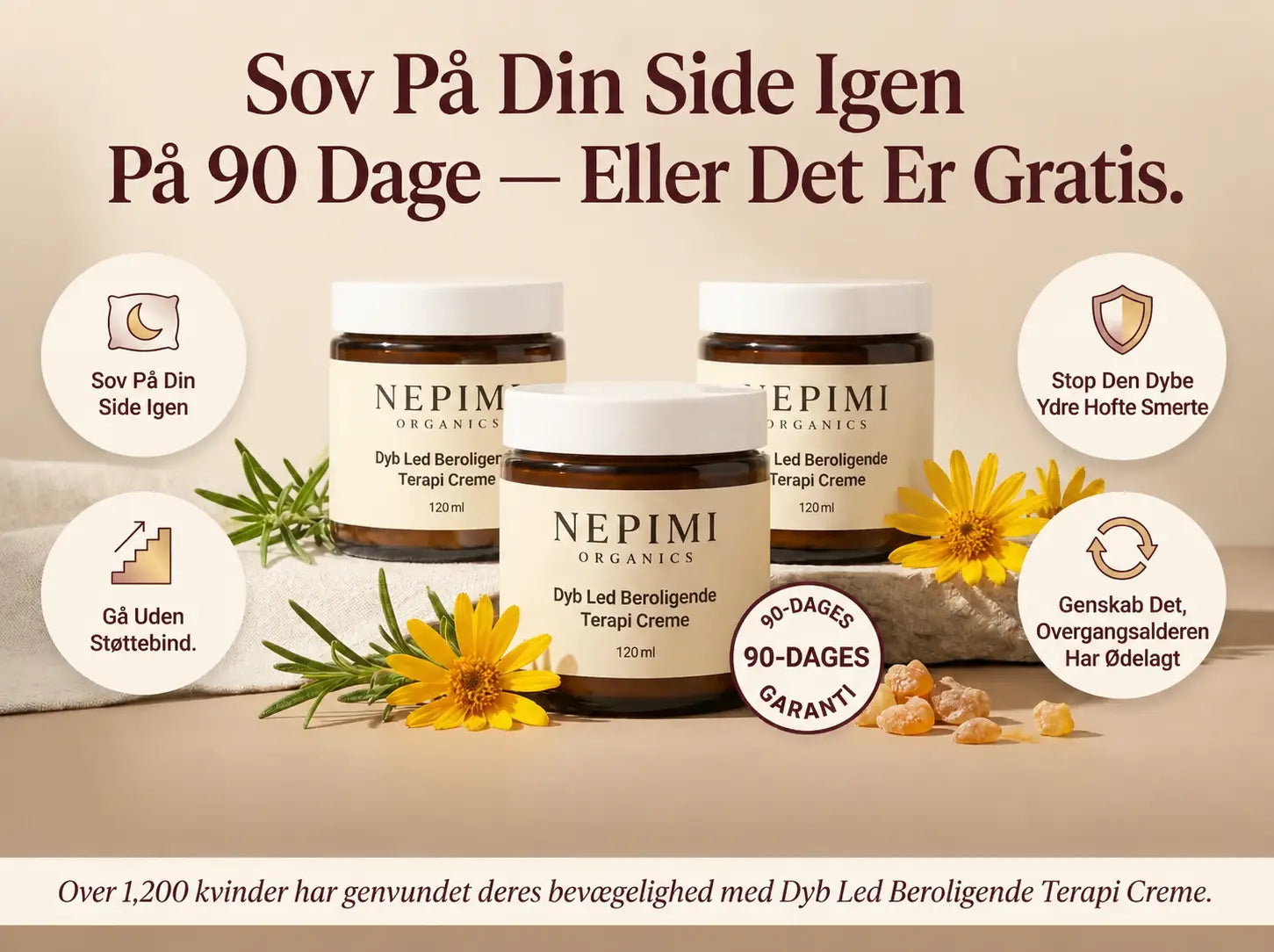 Nepimi | Dybdegående beroligende ledcreme (Denmark)