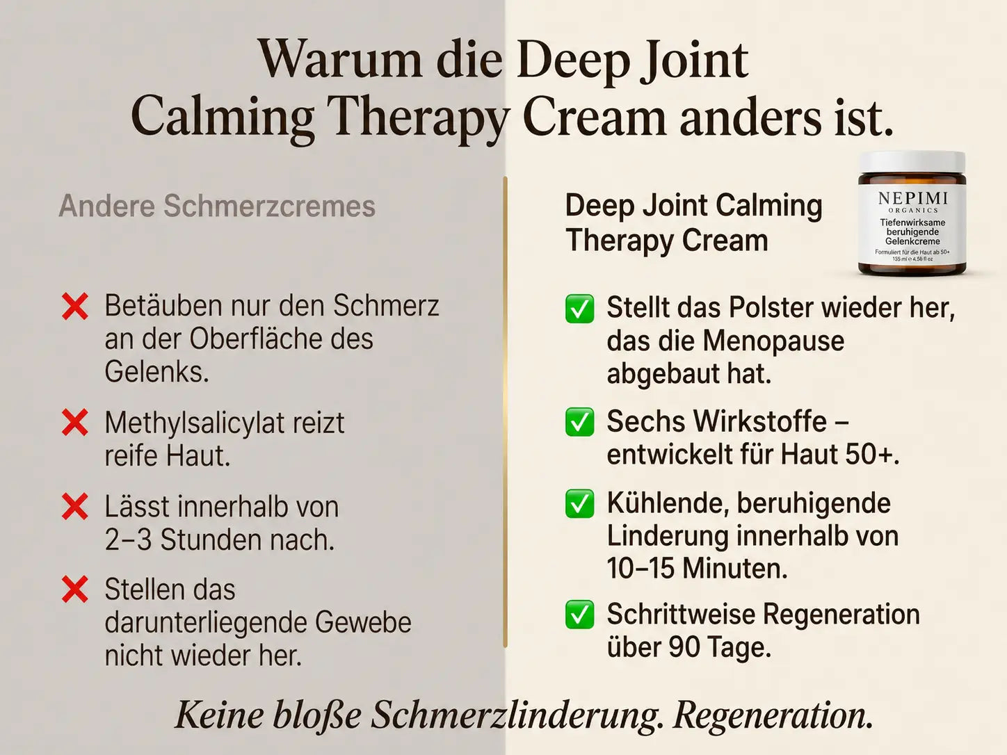 Nepimi | Tiefenwirksame Beruhigungscreme für Gelenke (Austria)