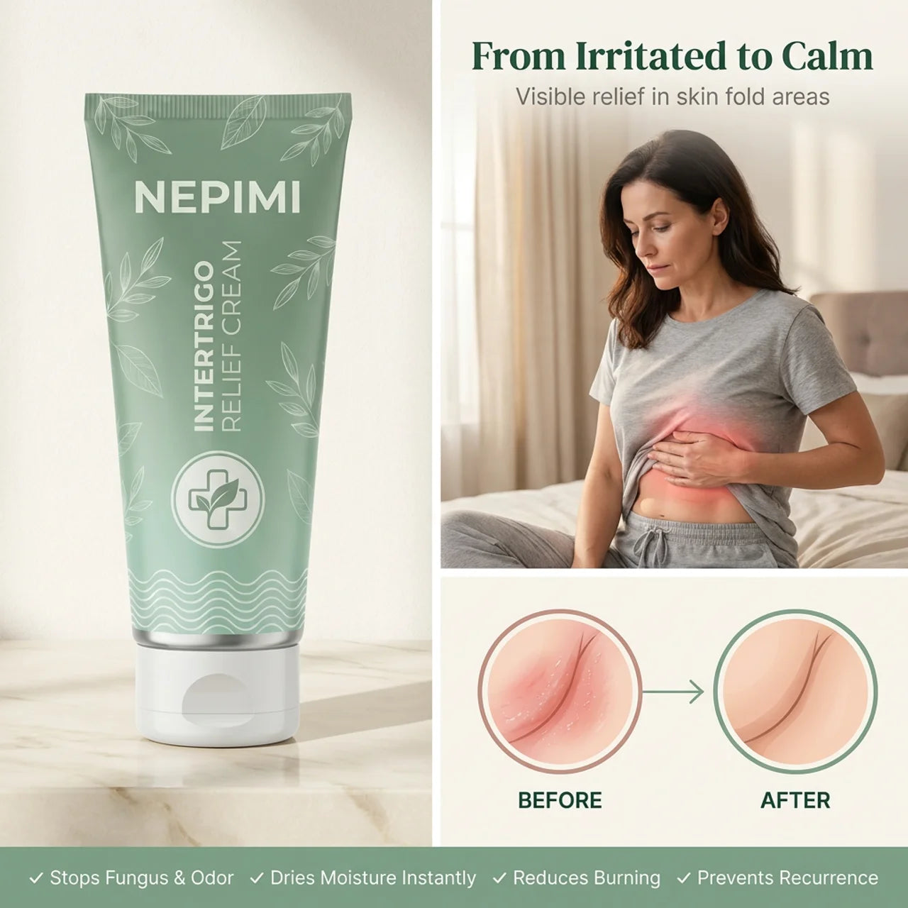 Nepimi Intertrigo Relief Cream