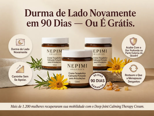 Nepimi | Creme Terapêutico Calmante para Articulações Profundas 3X (Portuguese)
