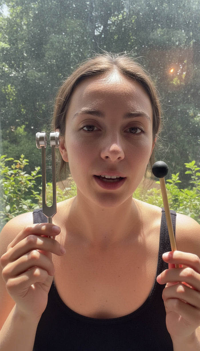 Customer sharing their Nepimi tuning fork experience