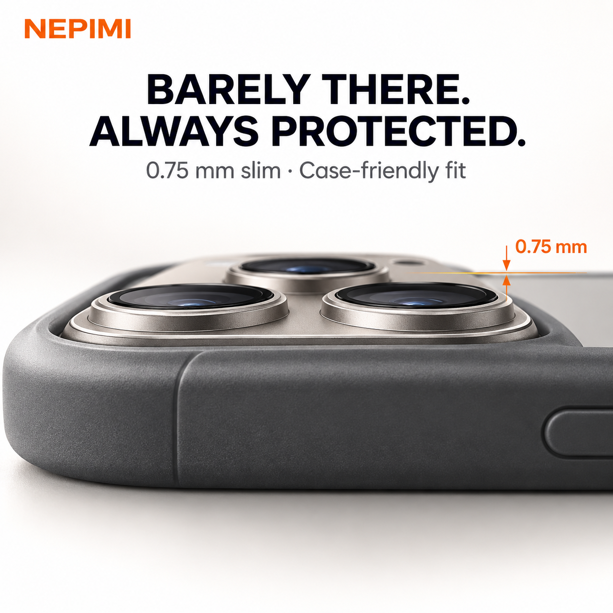 NEPIMI One‑Piece Camera Shield