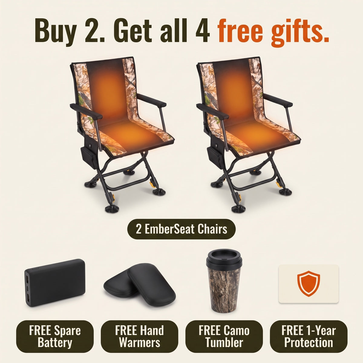 EmberSeat Heated Hunting Chair