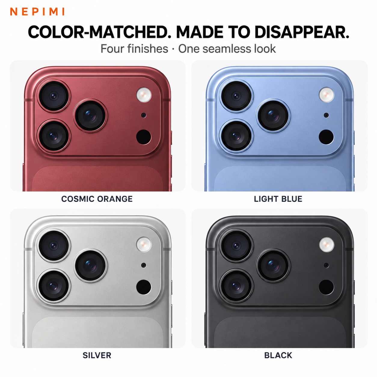 NEPIMI One‑Piece Camera Shield
