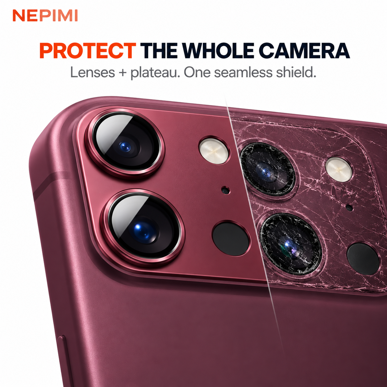 NEPIMI One‑Piece Camera Shield