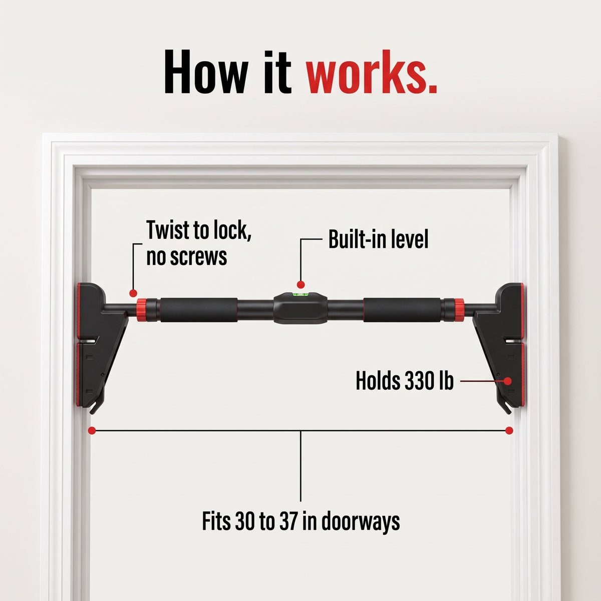 Kaizen Twist Pull-Up Bar