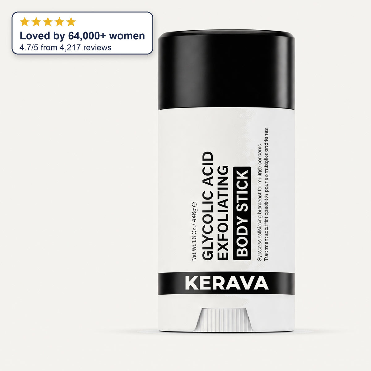 Kerava Smooth & Even Glycolic Body Stick