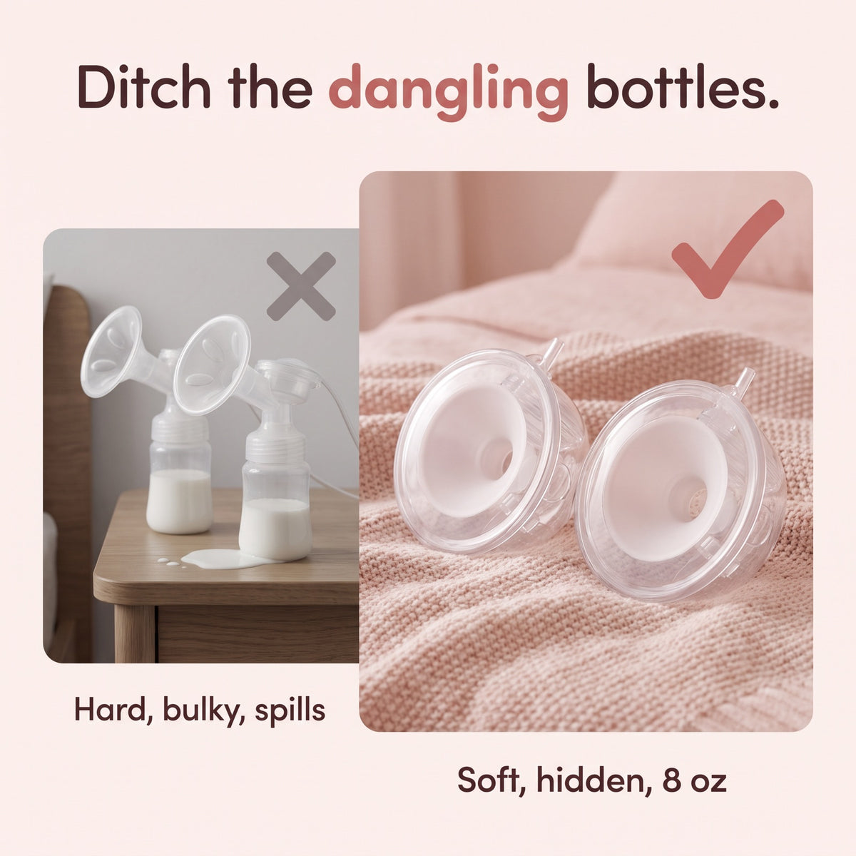 Lumi Hands-Free Collection Cups