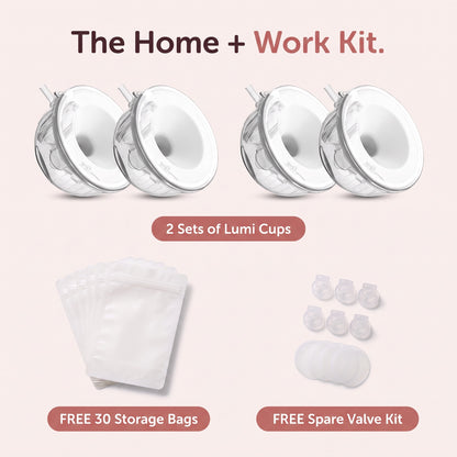 Lumi Hands-Free Collection Cups