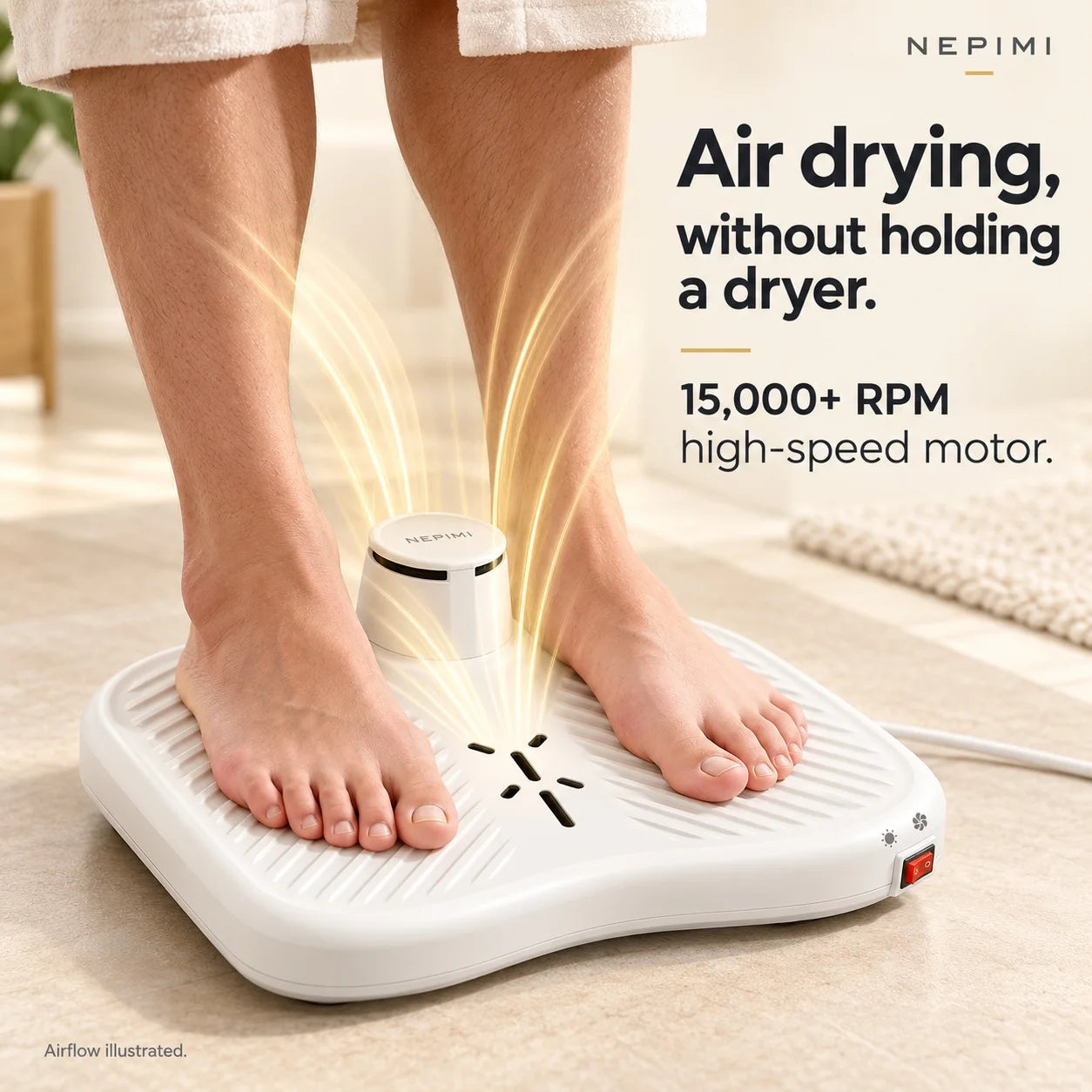 NEPIMI Body & Foot Air Dryer