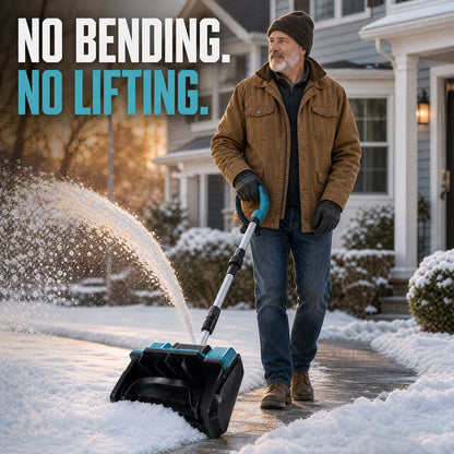 SnowCannon in use, no bending