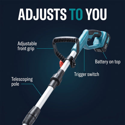 Adjustable handle and front grip